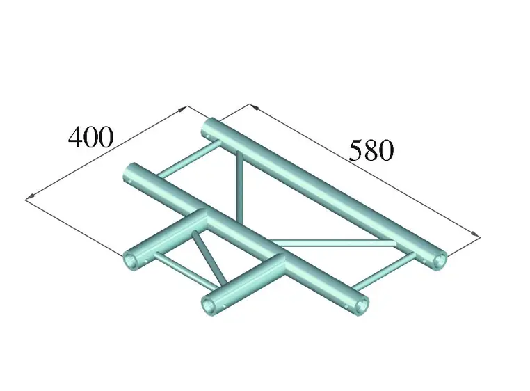 ALUTRUSS DECOLOCK DQ2-PAT35H 3-way T-piece 90° 